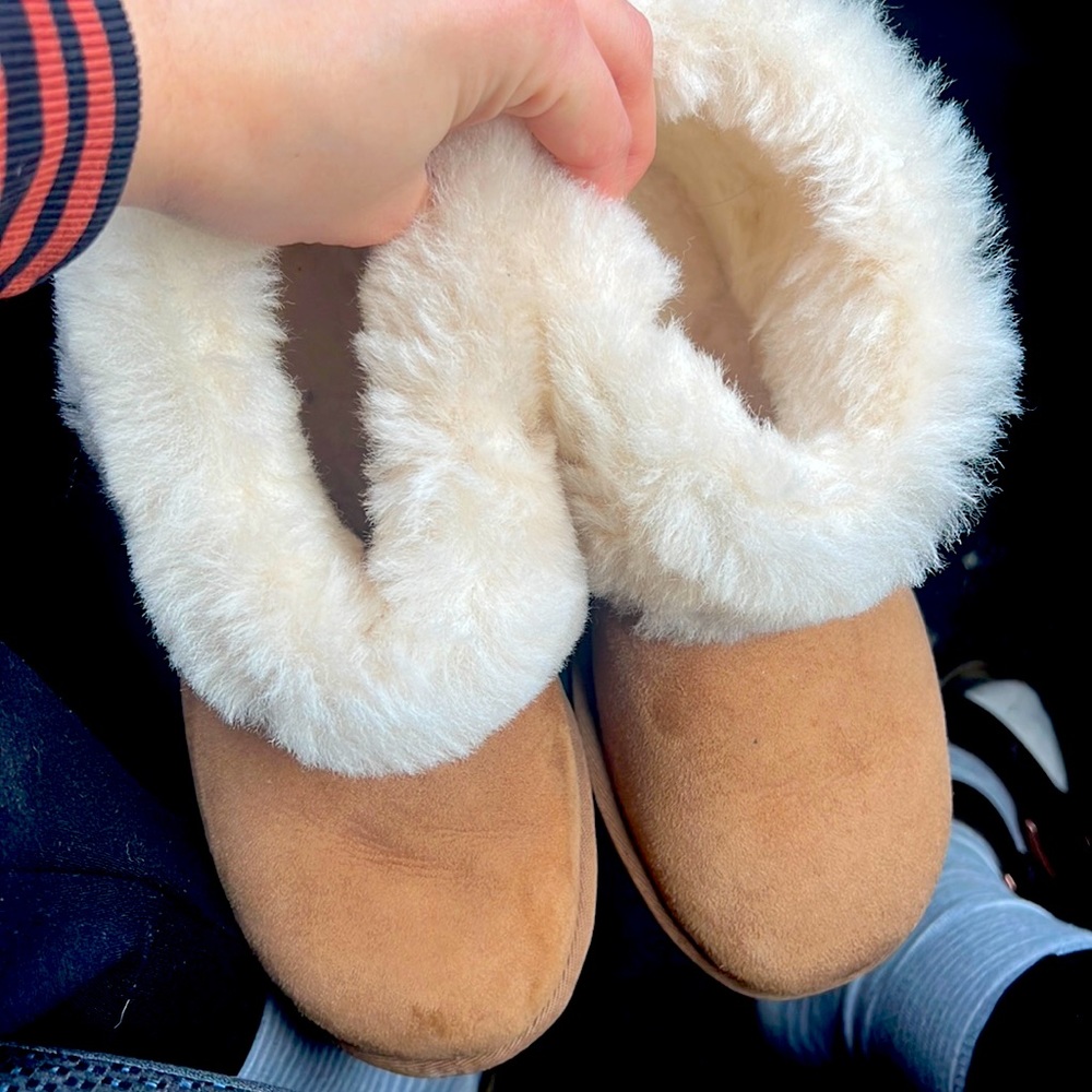 UGG Mini Blakeley Faux Fur Trimmed Boot